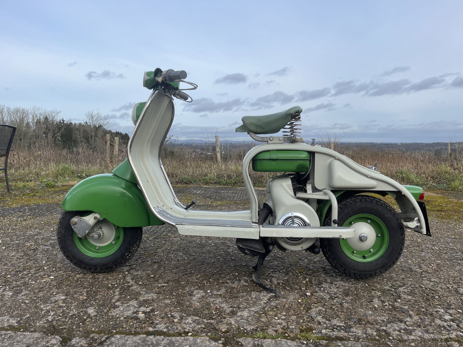 A Lambretta LD150 MKIII